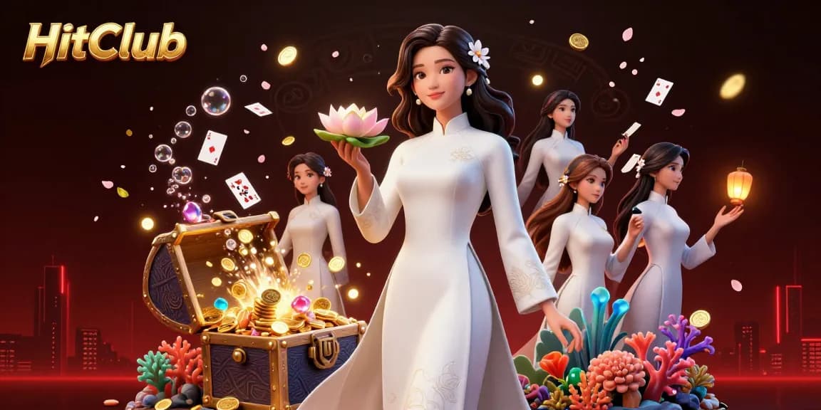 HitClub captivates players with an immersive scene of stunning visuals and dynamic casino elements.
