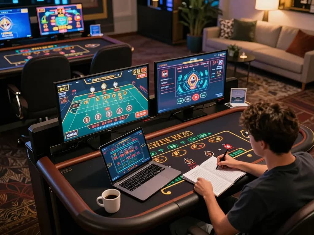 Players enjoy live dealer games at XOCDIA88 during an engaging online gaming session.