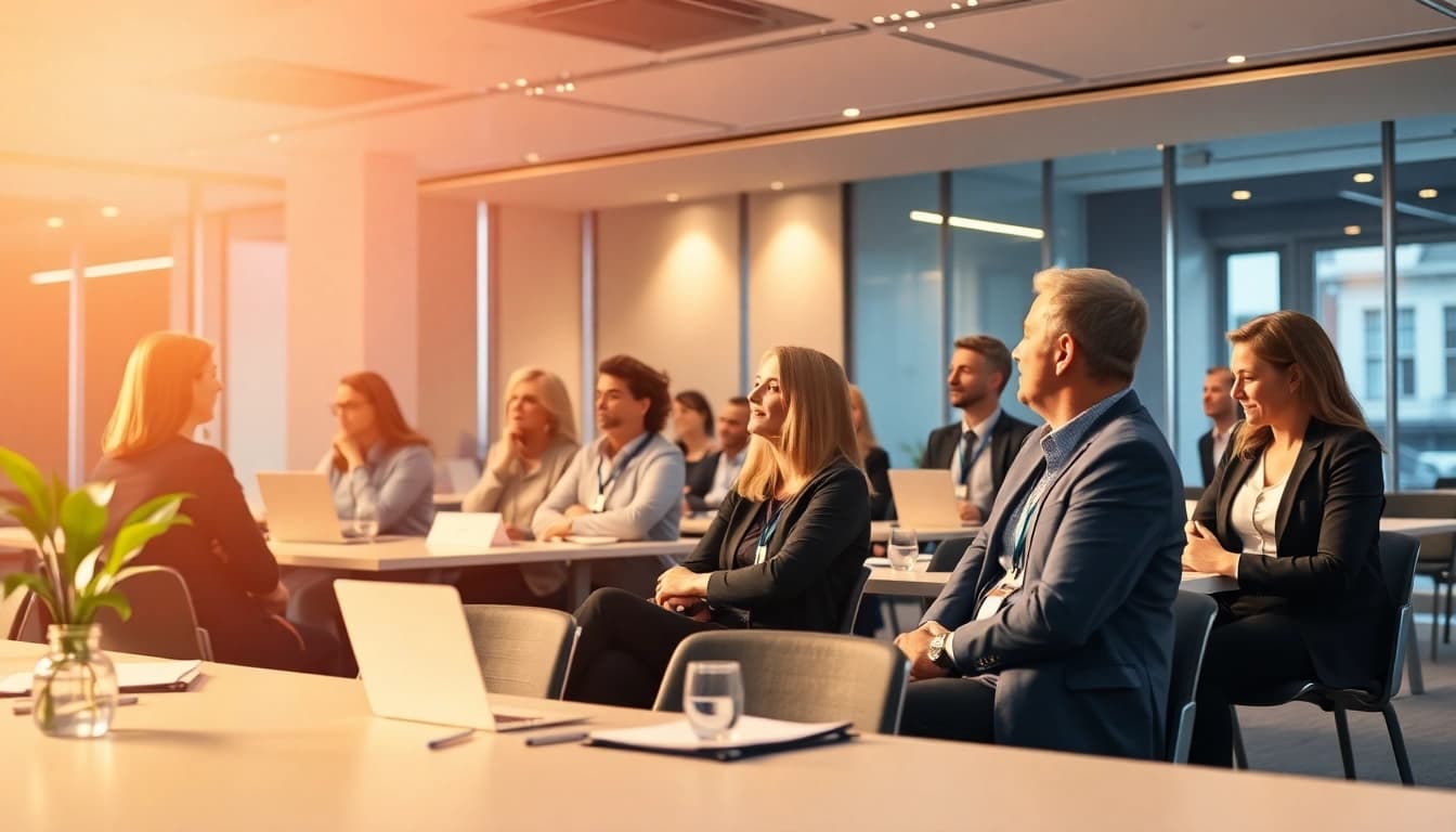Beratung von Pflegediensten durch Unternehmensberatung Pflegedienst in einem modernen Büro.