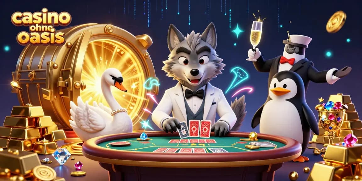 Experience exciting gameplay action in a casino ohne oasis environment, featuring dynamic animations and vibrant characters.