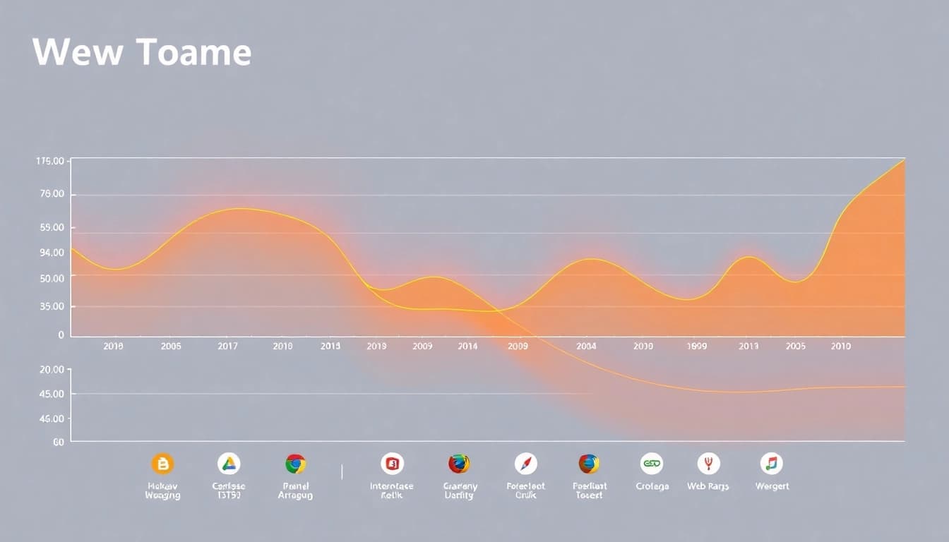 Visualisieren Sie die Entwicklung des Web-Rangs für bessere SEO-Strategien.