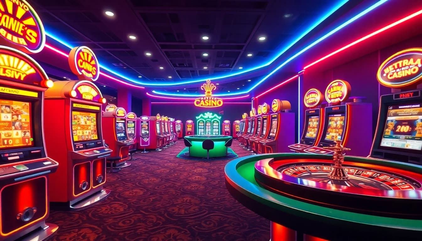 Erlebe aufregende Spielmomente in Online Casinos Österreich mit lebhaften Spielautomaten und Roulette.