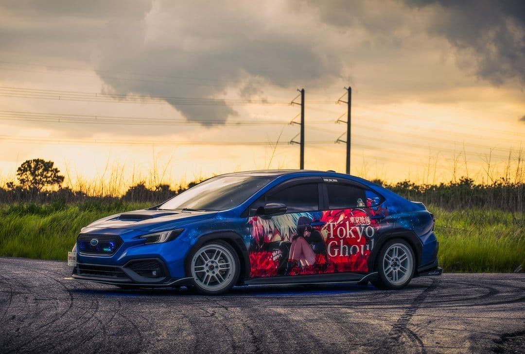 Anime on Car: Turn Heads with a Custom Itasha Car Wrap Design