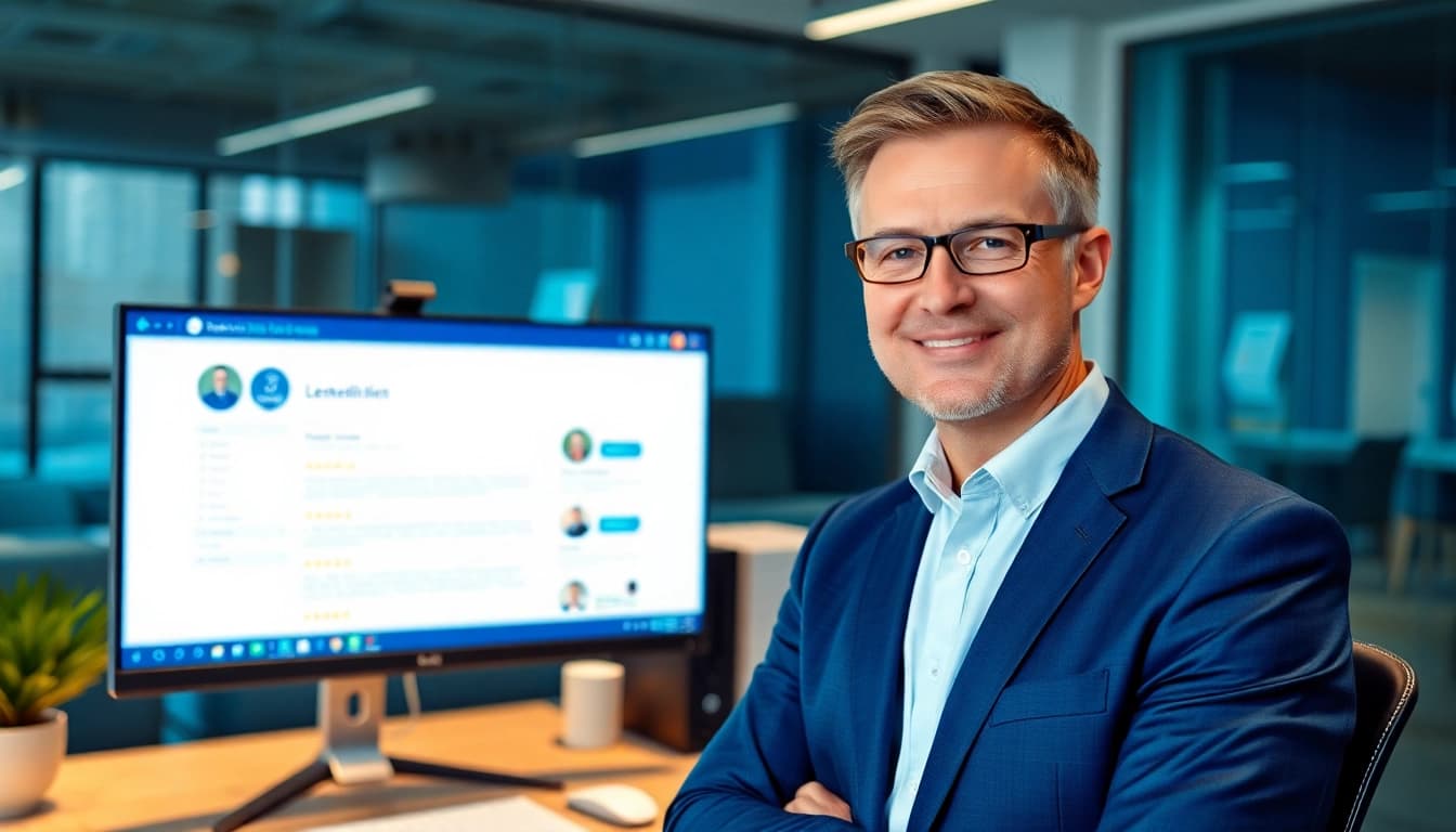 Professioneller Löschdienst in Aktion, der negative Bewertungen rechtssicher entfernt.