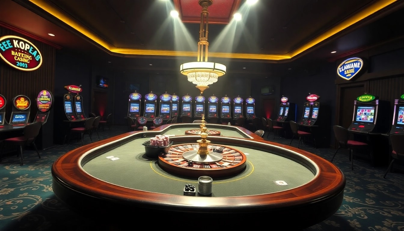 Spielen Sie mit einem Casino Bonus an bunten Spielautomaten und genießen Sie aufregende Gaming-Erlebnisse.