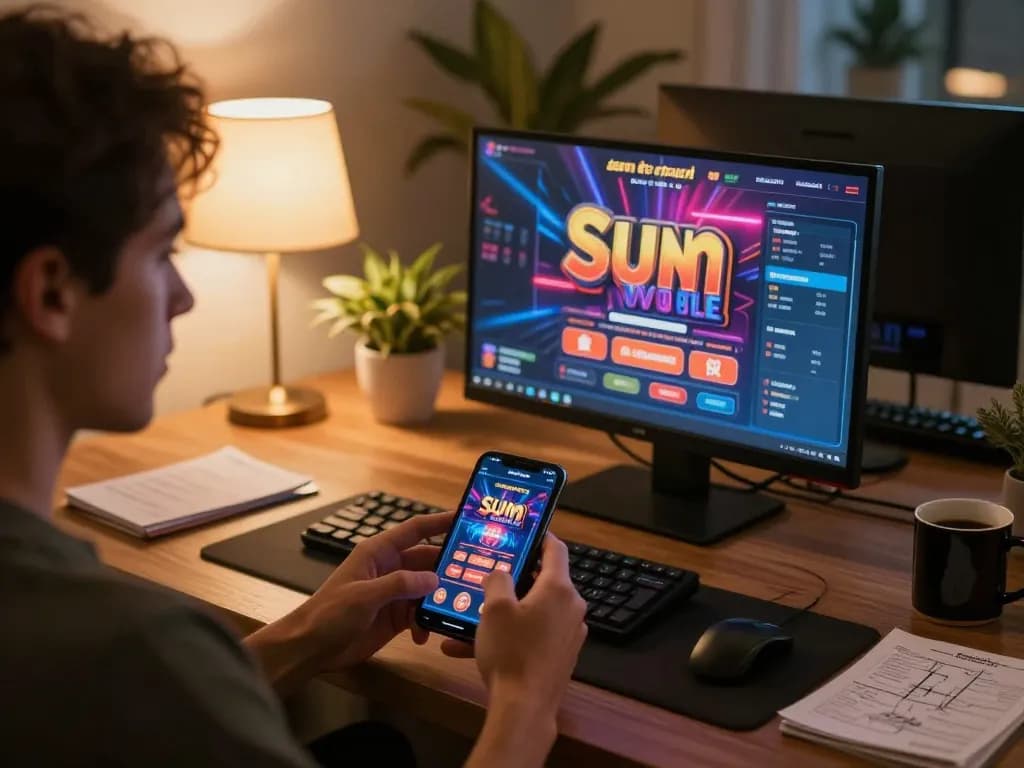 Tham gia vào trải nghiệm chơi game thú vị trên ứng dụng Sun win, thể hiện một trải nghiệm casino di động đầy năng động.