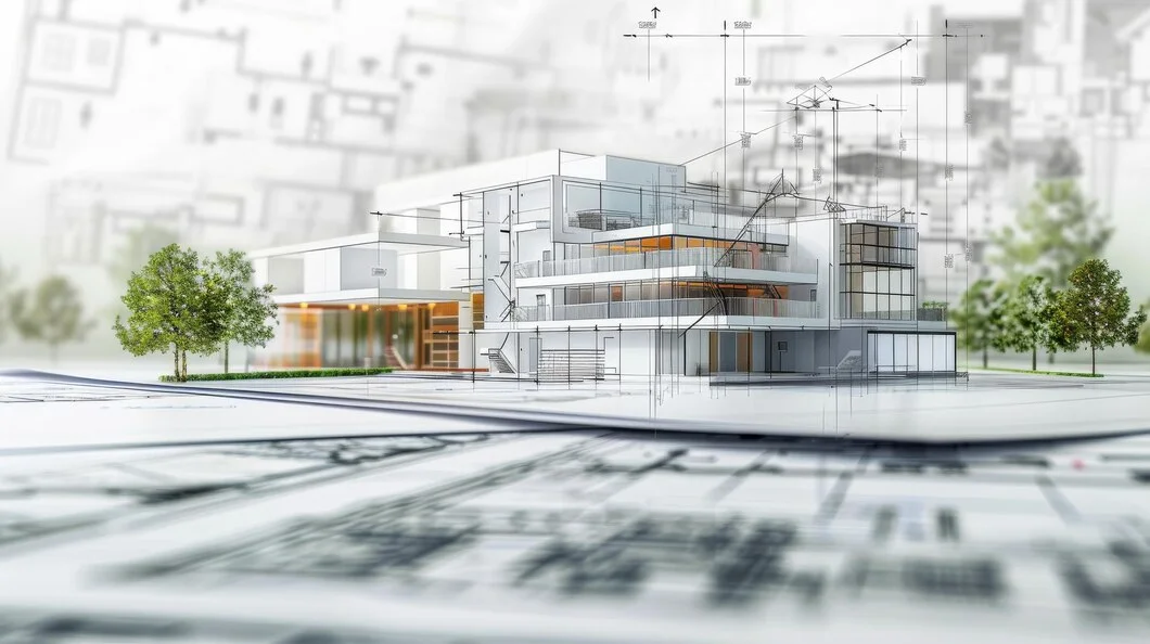 Architektur Visualisierung für städtische Planungsprojekte