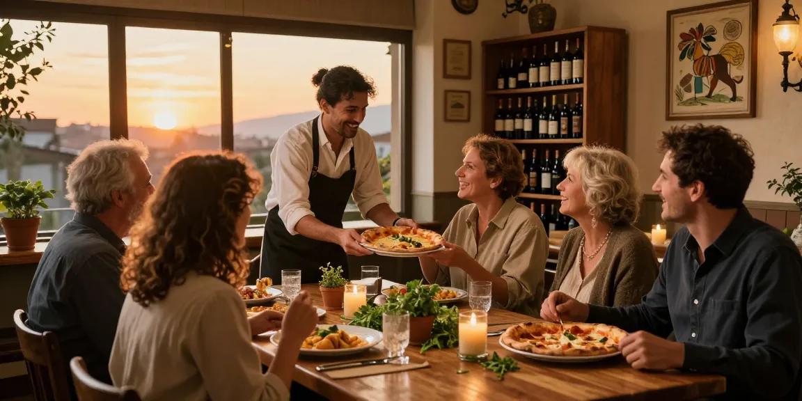 Delicious Italian pizza and pasta served at Pizzeria Madera, showcasing pg soft flavors in a cozy dining atmosphere.