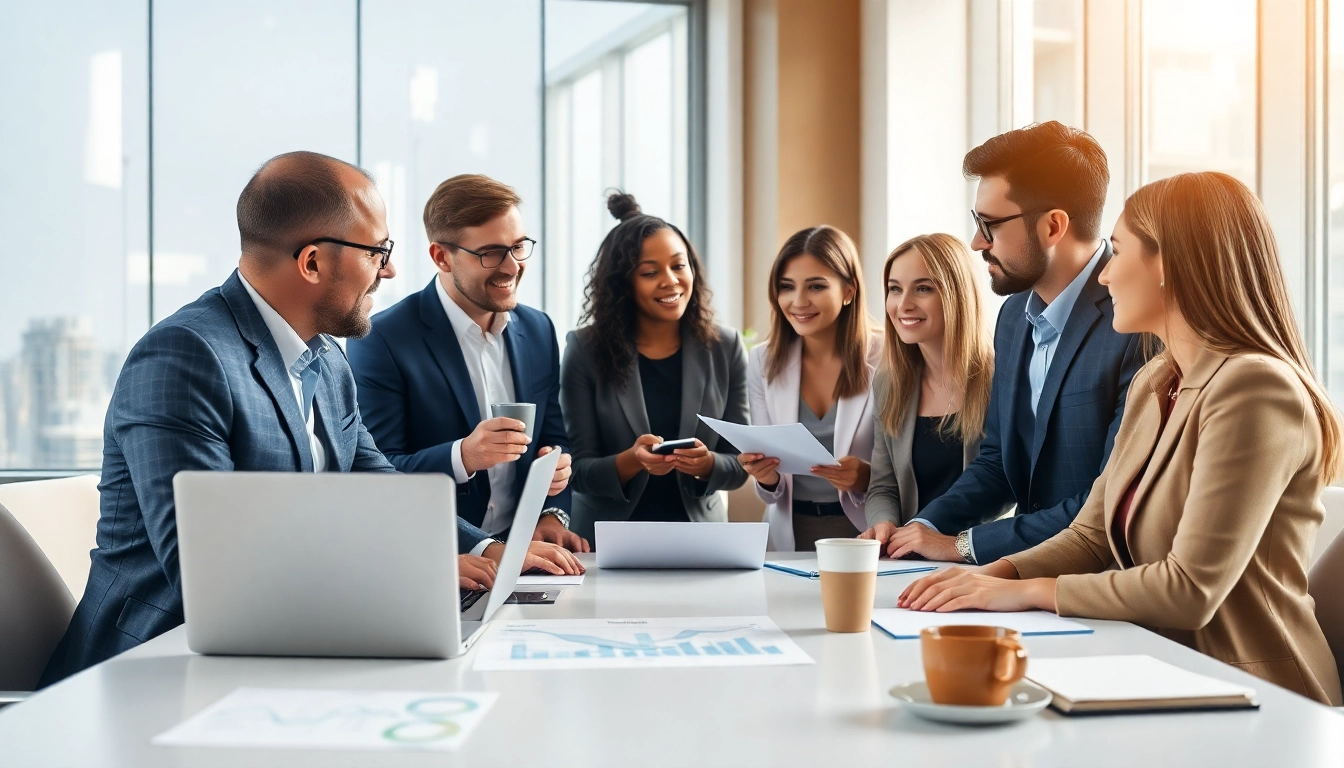 Das wichtigste ist !!! eine kreative Besprechung mit einem engagierten Team in einem modernen Büro.