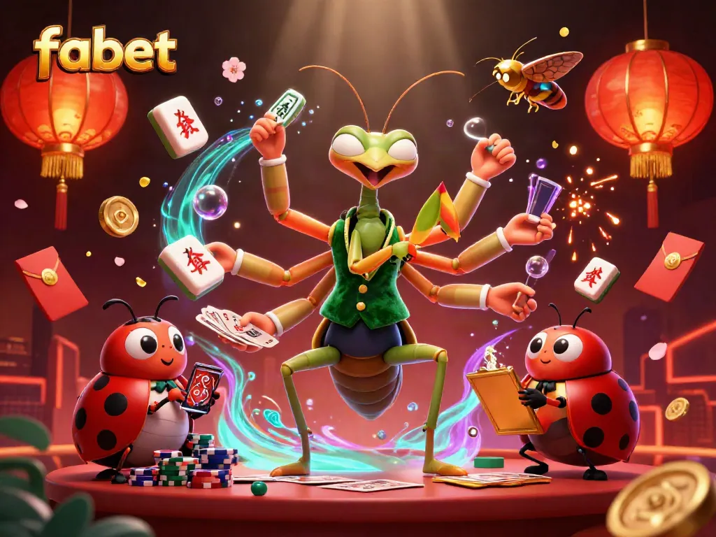 Experience the thrill of betting at fabet with exciting casino elements and engaging scenes.