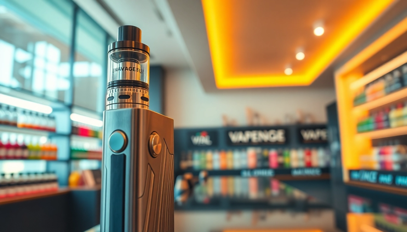 Erleben Sie hqd vape in einem stilvollen Vape-Shop mit modernen Designelementen.