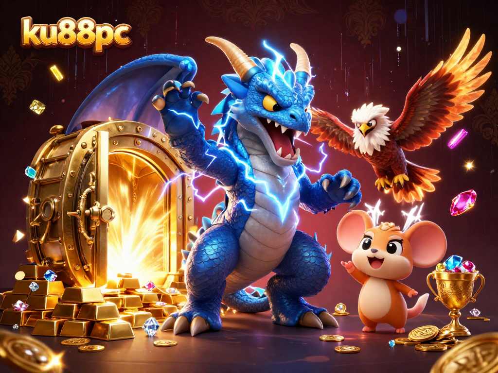 Experience thrilling gameplay at ku88pc with vibrant characters and dynamic casino elements.