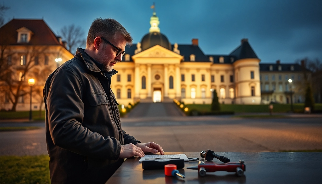 Schlüsseldienst Mannheim bietet professionelle Türöffnung durch einen erfahrenen Techniker an.