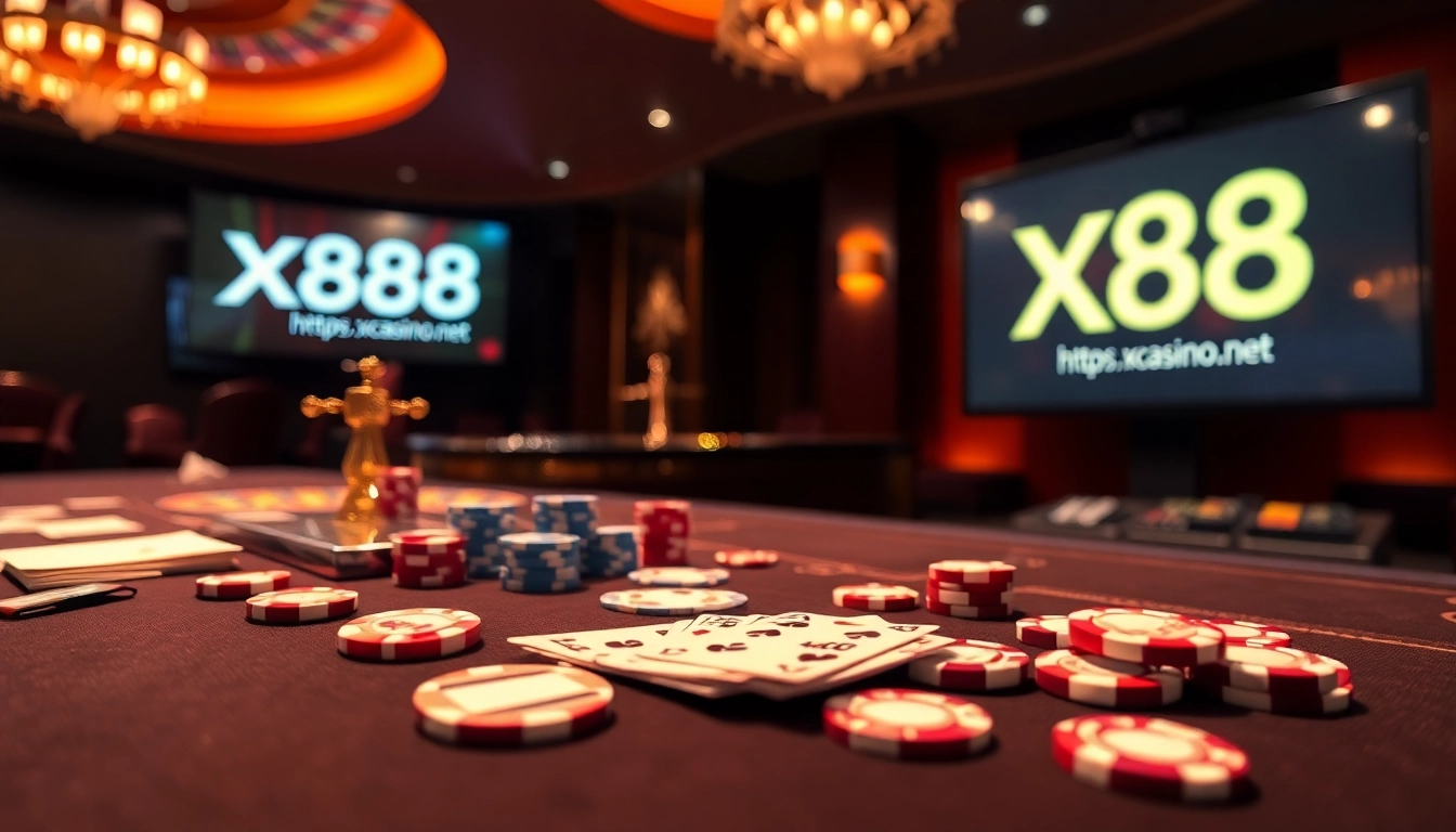 Experience the thrill of gaming at https://x88casino.net/ with vibrant poker tables and live casino action.
